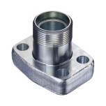 Stauff 1730001495. One-Piece Flange 3000 PSI External Thread Cutting Ring Connection 24° Version: Straight, Size: 1/2" Carbon Steel C6F Carbon Steel C6F