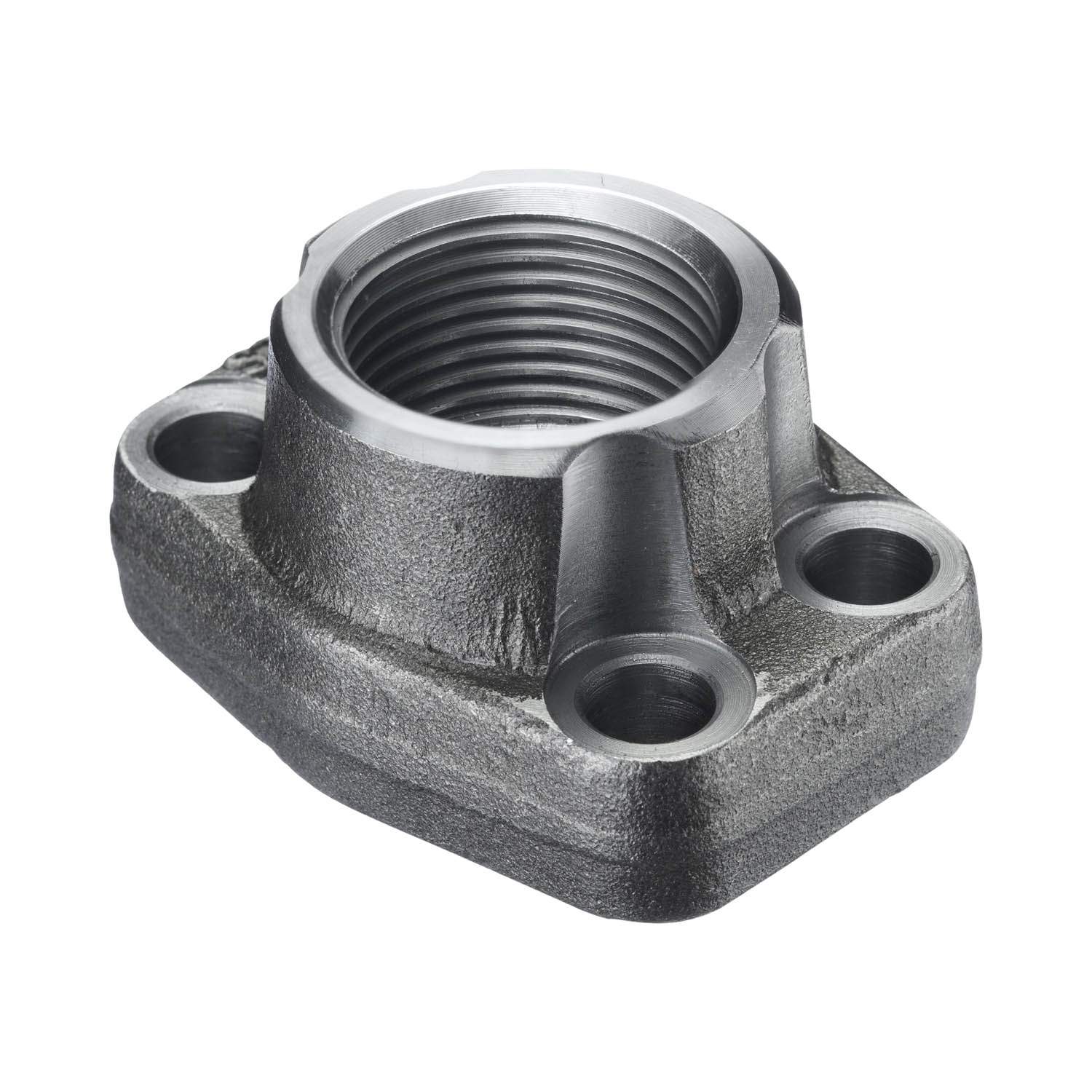 Stauff 1730000994. Einteiliger Flansch 6000 PSI Einschraubversion Gerade Gewinde: NPT / N Größe: 2" Stahl blank, geölt