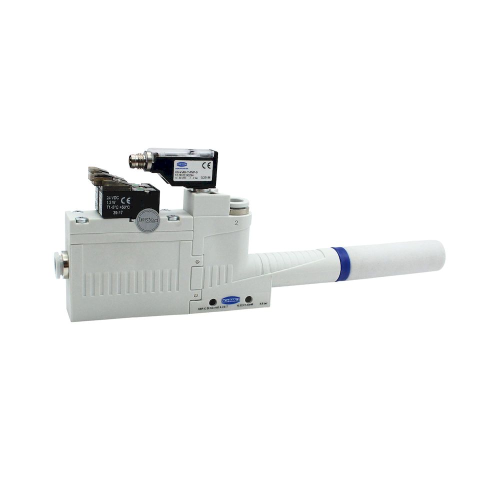 Riegler 108396.Basic ejector »SBP-C« Bleeder valve, Silencer, Nozzle size 2.5 mm