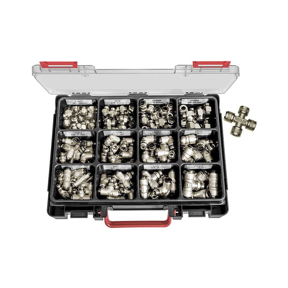 Riegler 178046.Assortment box plug connectors »universal short«