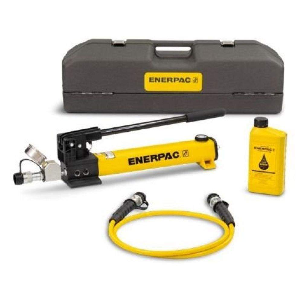 Enerpac SC00HTBE, Toolbox-Set mit Leichtgewicht Hydraulische Handpumpe und Systemkomponenten