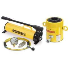 Enerpac SCH1003H, 933 kN, 76 mm Stroke, Hollow Hydraulic Cylinder and Hand Pump Set