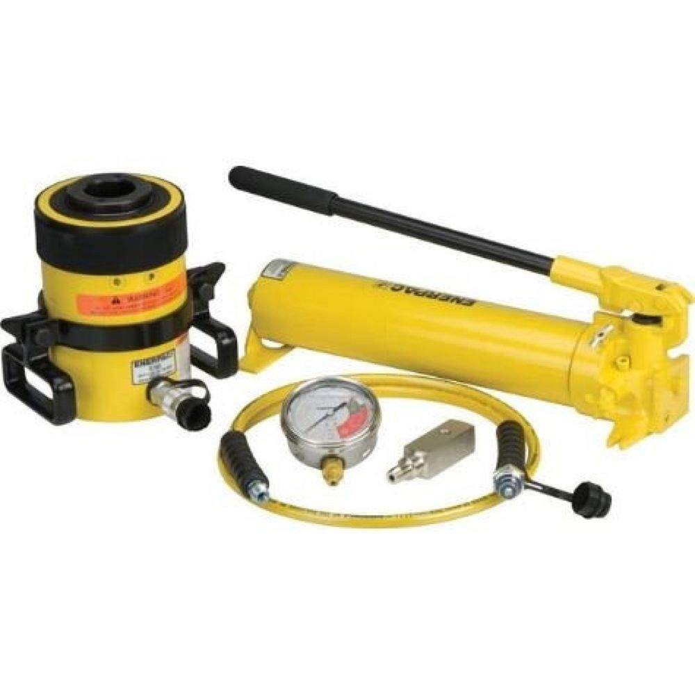 Enerpac SCH603H, 576 kN, 76 mm Hub, Hohle Hydraulikzylinder und Handpumpensatz