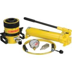 Enerpac SCH603H, 576 kN, 76 mm Stroke, Hollow Hydraulic Cylinder and Hand Pump Set