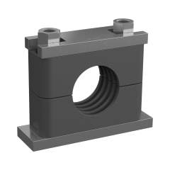 Stauff 1110030167. Clamp Assemblies Heavy Series Size 3S Ø16mm Polyamide W10 Safety Plate, Stacking Bolt Weld Plate