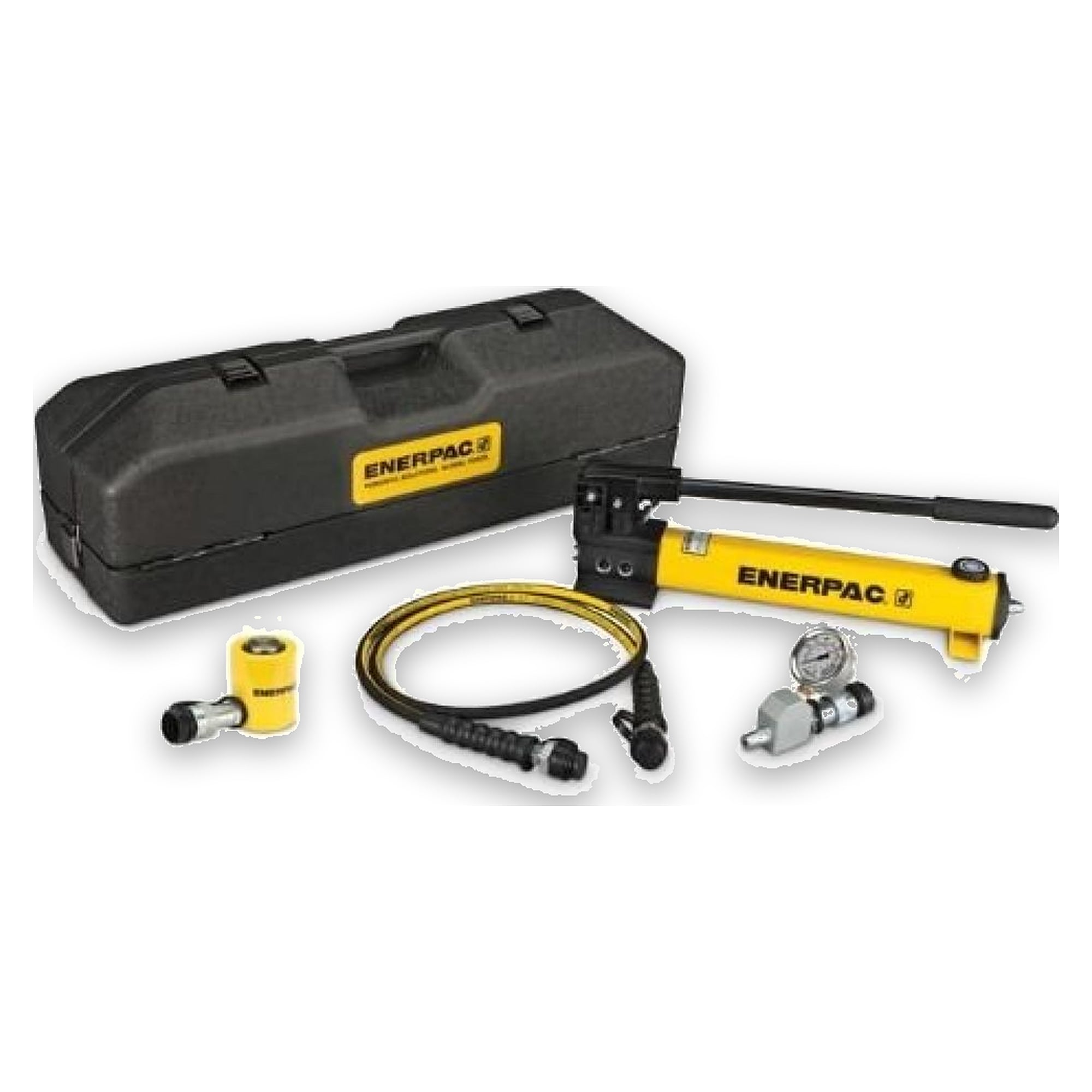 Low Height Cylinder and Hand Pump Set, 101 kN, 38 mm Stroke - Enerpac SCL101PGH