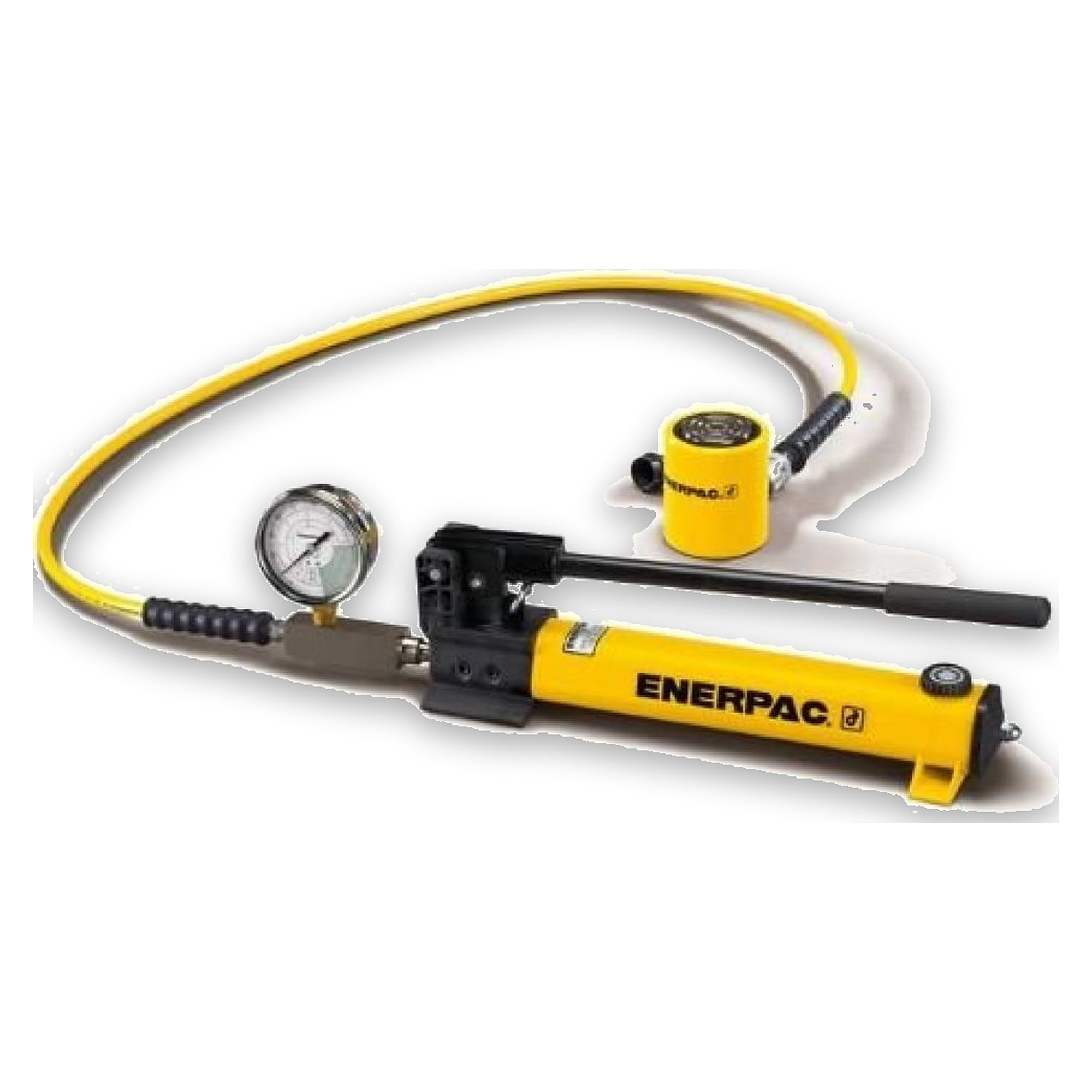 Low Height Cylinder and Hand Pump Set, 295 kN, 62 mm Stroke - Enerpac SCL302H