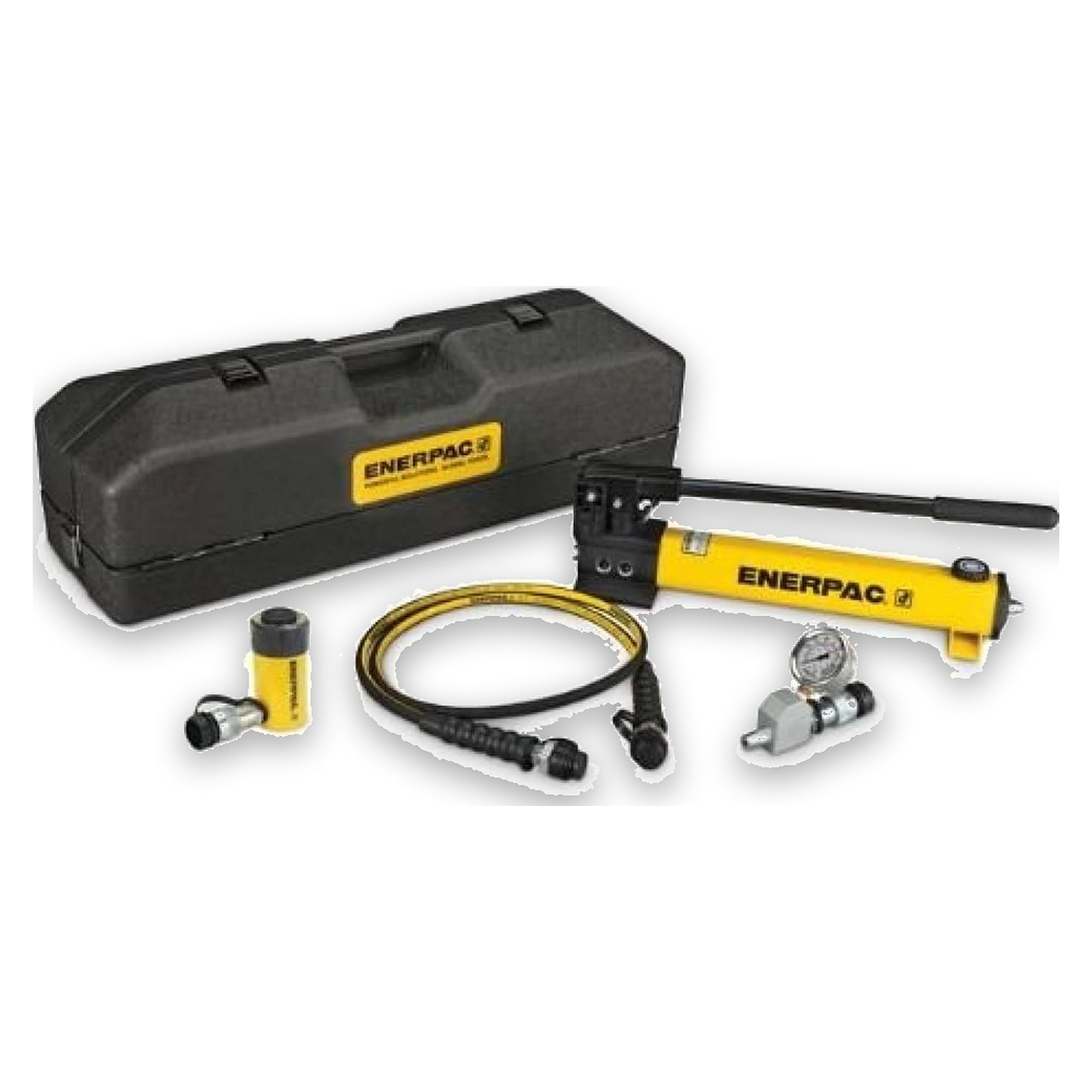 Hydraulic Cylinder and Hand Pump Set, 101 kN, 54 mm Stroke - Enerpac SCR102PGH
