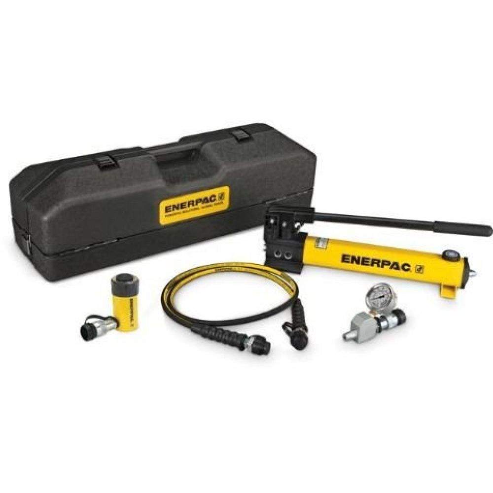 Enerpac SCR102PGH, 101 kN, 54 mm Hub, Hydraulikzylinder und Handpumpensatz