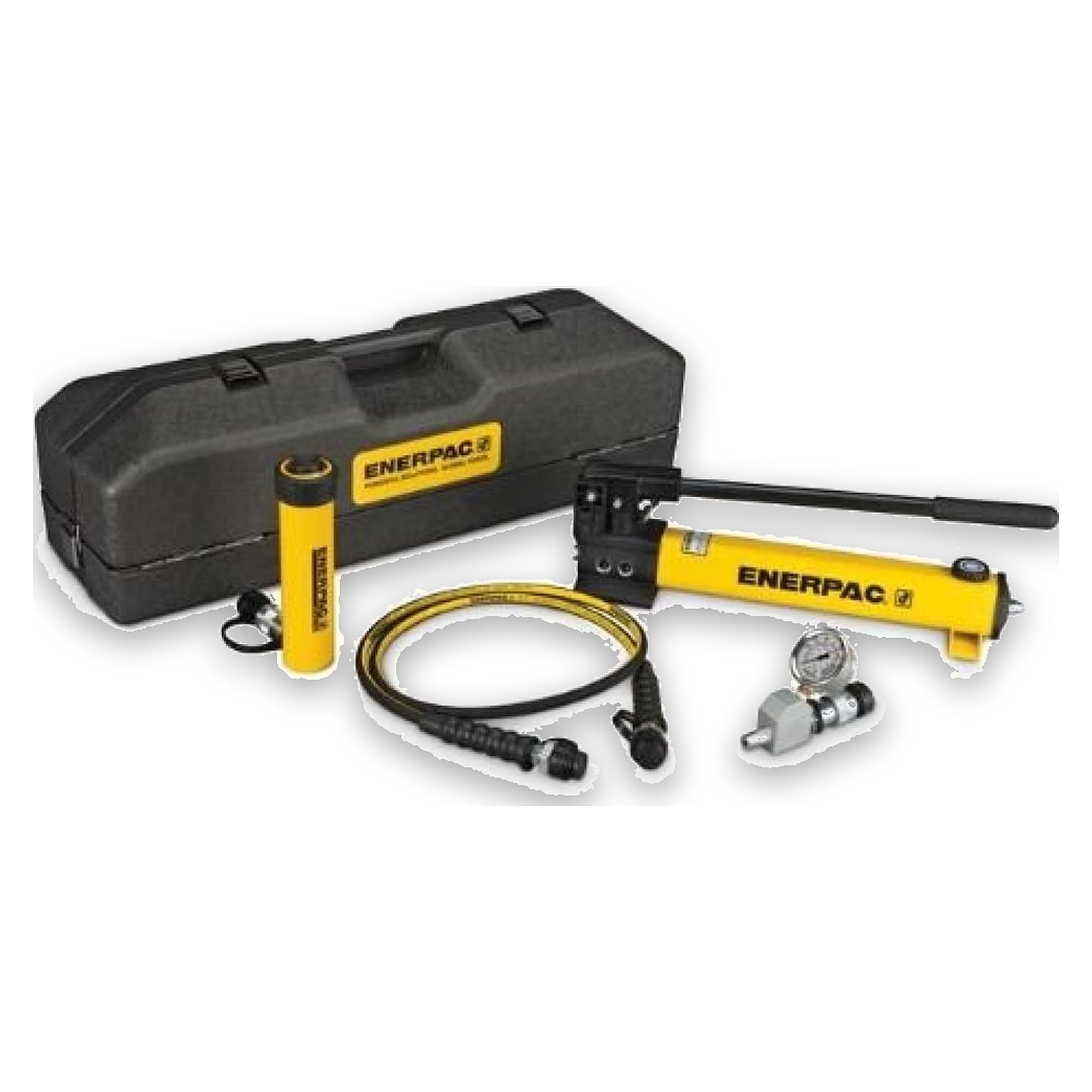Hydraulic Cylinder and Hand Pump Set, 101 kN, 156 mm Stroke - Enerpac SCR106PGH