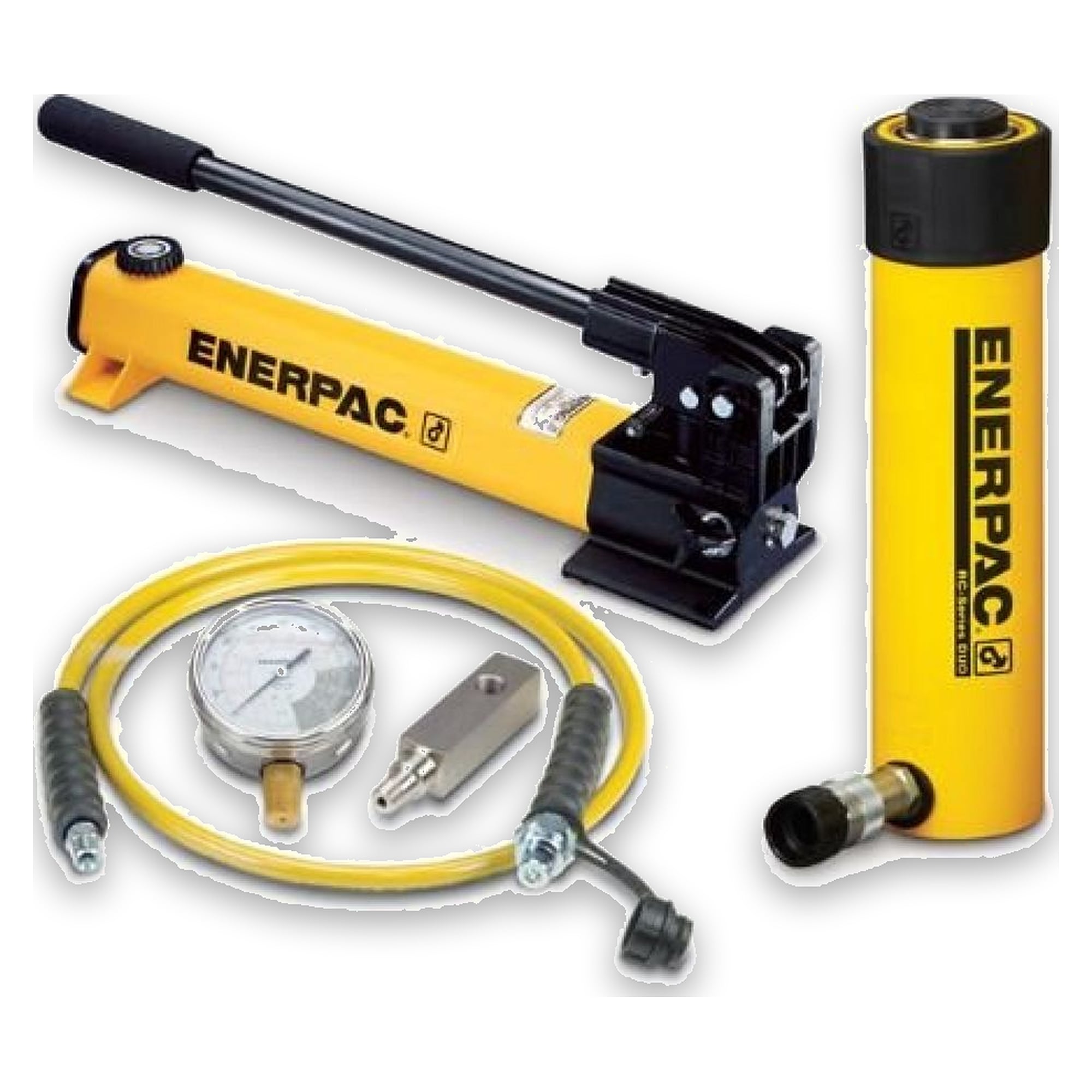 Hydraulikzylinder- und Handpumpen-Set, 232 kN, 50 mm Hub - Enerpac SCR252H