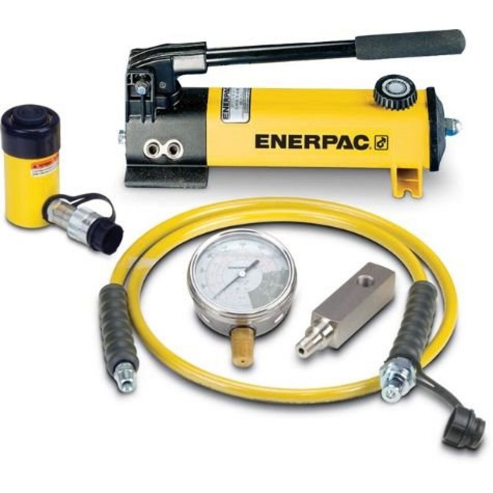 Enerpac SCR55H, 45 kN, 127 mm Hub, Hydraulischer Zylinder und Handpumpensatz