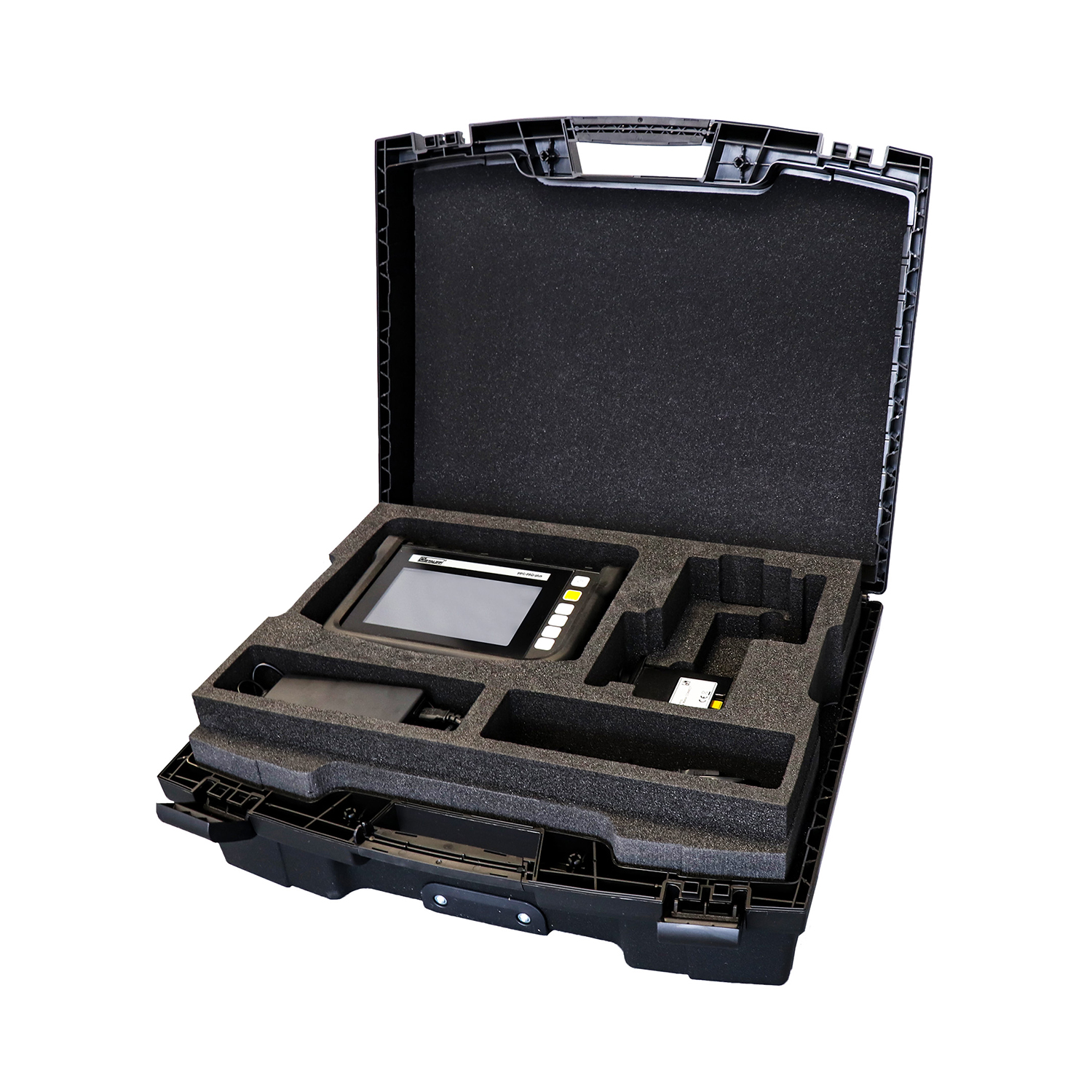 Stauff 6100203427. Complete System PPC-PAD-PLUS in a Robust Transport Case with LAN Connection with 1 Analogue Input Module for 3 Analogue Sensors and Further Accessories according to Product Catalogue