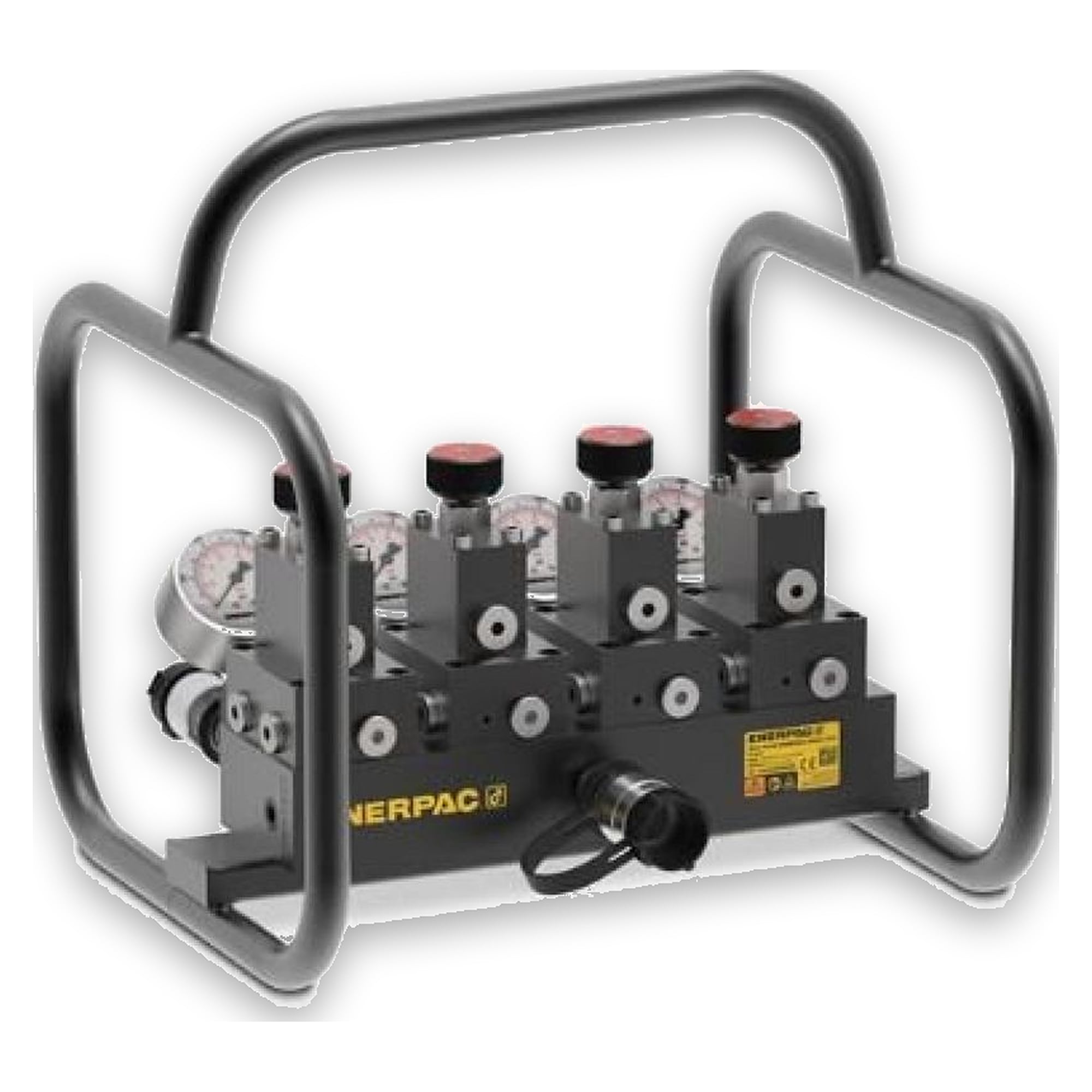 Vierfach-Verteilereinheit mit Manometern - Enerpac SFM41
