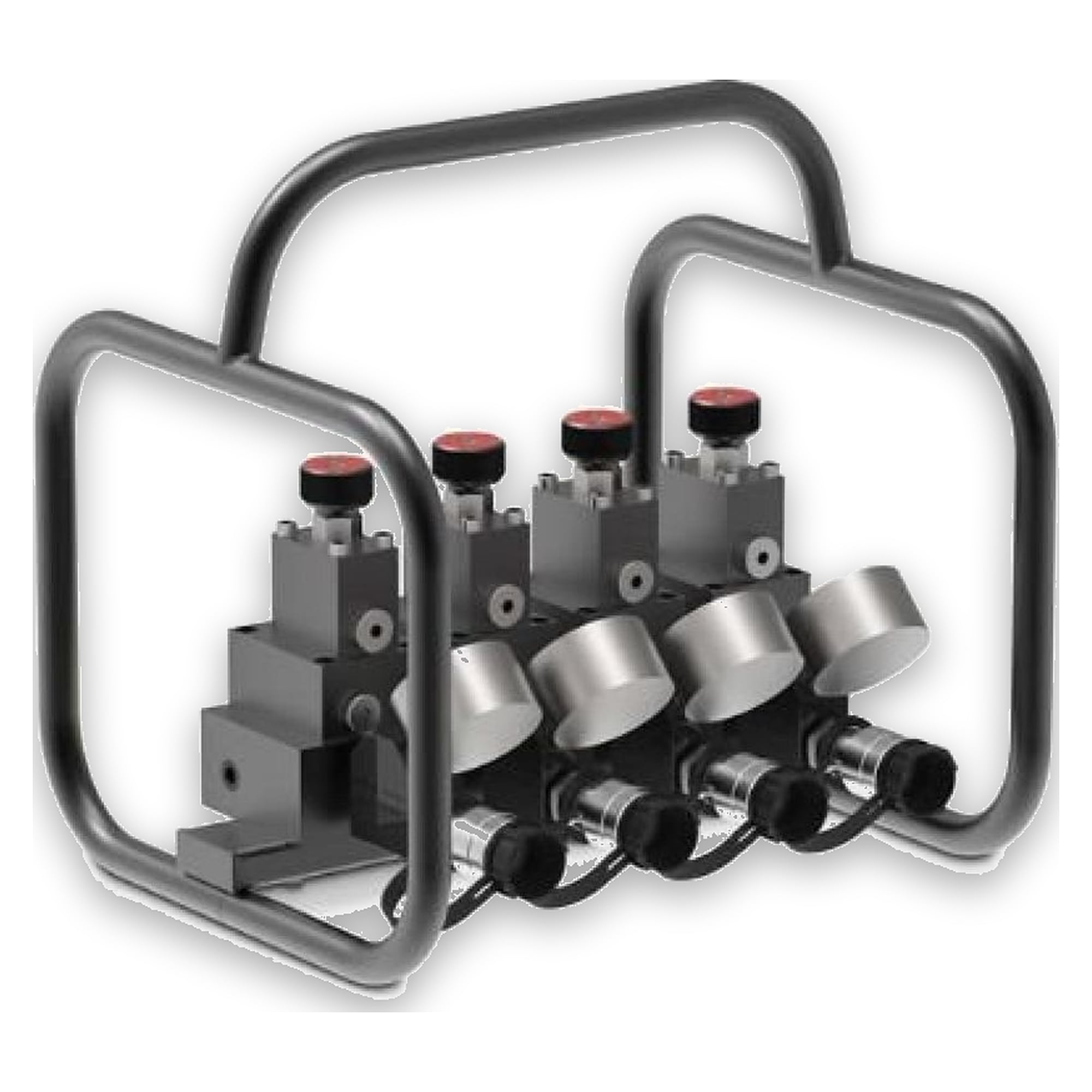 Vierfach-Verteilereinheit mit Manometern - Enerpac SFM41