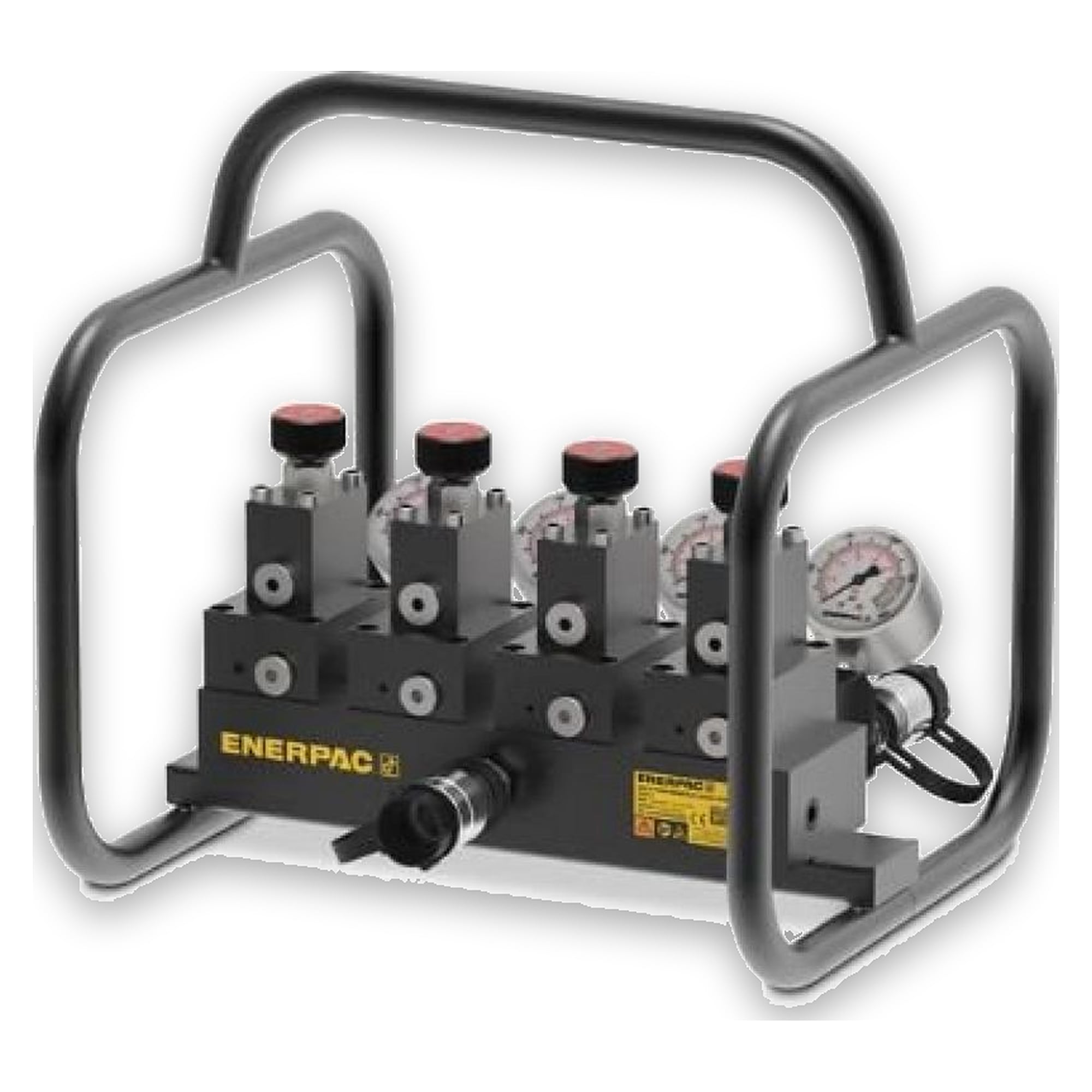Vierfach-Verteilereinheit mit Manometern - Enerpac SFM42