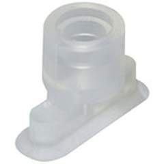 Riegler 108479.Flat suction cup, oval, Silicone material, »SGO« Ø7x3,5