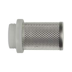 Riegler 134045.Strainer for check valves, G 3/8, Stainless steel 1.4301/Plastic