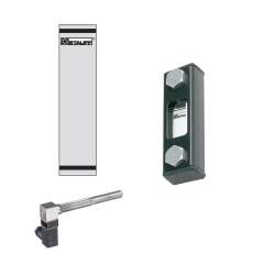 Stauff 1910001580. Optischer Niveauanzeiger Typ SNA-076 Nenngröße: 76 mm / 2.99 in Gehäuse: Stahl, pulverbesch. Schauglas: Polyamid (PA) Skalenplatte: PVC Dichtungen: NBR Skalenplatte mit STAUFF Logo Ohne Thermometer Hohlschrauben M12 Temperaturschalter T