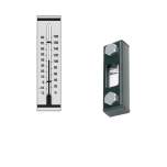 Stauff 1910000090. Visual Level Gauge Type SNA-076 Nom. Size: 76 mm / 2.99 in Housing: Steel, coated Sight Tube: Polyamide (PA) Scale Plate: PVC Sealings: NBR Neutral Scale Plate Red Capillary Tube Thermometer Scale < 80°C Banjo Bolts M10