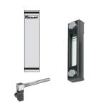 Stauff 1910001561. Optischer Niveauanzeiger Typ SNA-127 Nenngröße: 127 mm / 5.00 in Gehäuse: Stahl, pulverbesch. Schauglas: Polyamid (PA) Skalenplatte: PVC Dichtungen: NBR Skalenplatte mit STAUFF Logo Ohne Thermometer Hohlschrauben M12 Temperaturschalter