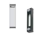 Stauff 1910000570. Visual Level Gauge Type SNA-176 Nom. Size: 176mm / 6.93 in Housing: Steel, coated Sight Tube: Polyamide (PA) Scale Plate: PVC Sealings: NBR Scale Plate with STAUFF Logo Without Thermometer Banjo Bolts M10