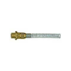 Riegler 113431.Rigid fitting, kink protection spring, G 3/8, Hose Ø 8x6