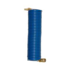 Riegler 113417.Spiral hose coupling set, Nylon, Hose Ø 11.8x9.5, 2.5 m