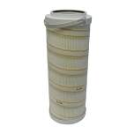 Stauff 6100031627. Replacement Filter Element for Pressure Filters Micron Rating: 12 µm Material: Inorg. Glass Fibre Outer Diameter (mm): 154,5 Inner Diameter (mm): 95 Length (mm): 368 Sealing: FPM, β ratio >200