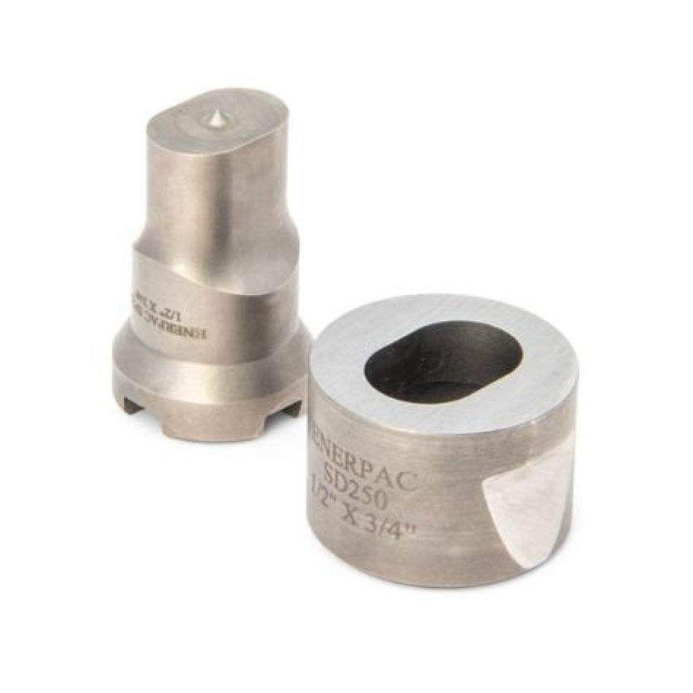 Enerpac SPD250, Stempel und Matrizensatz, Langlochform