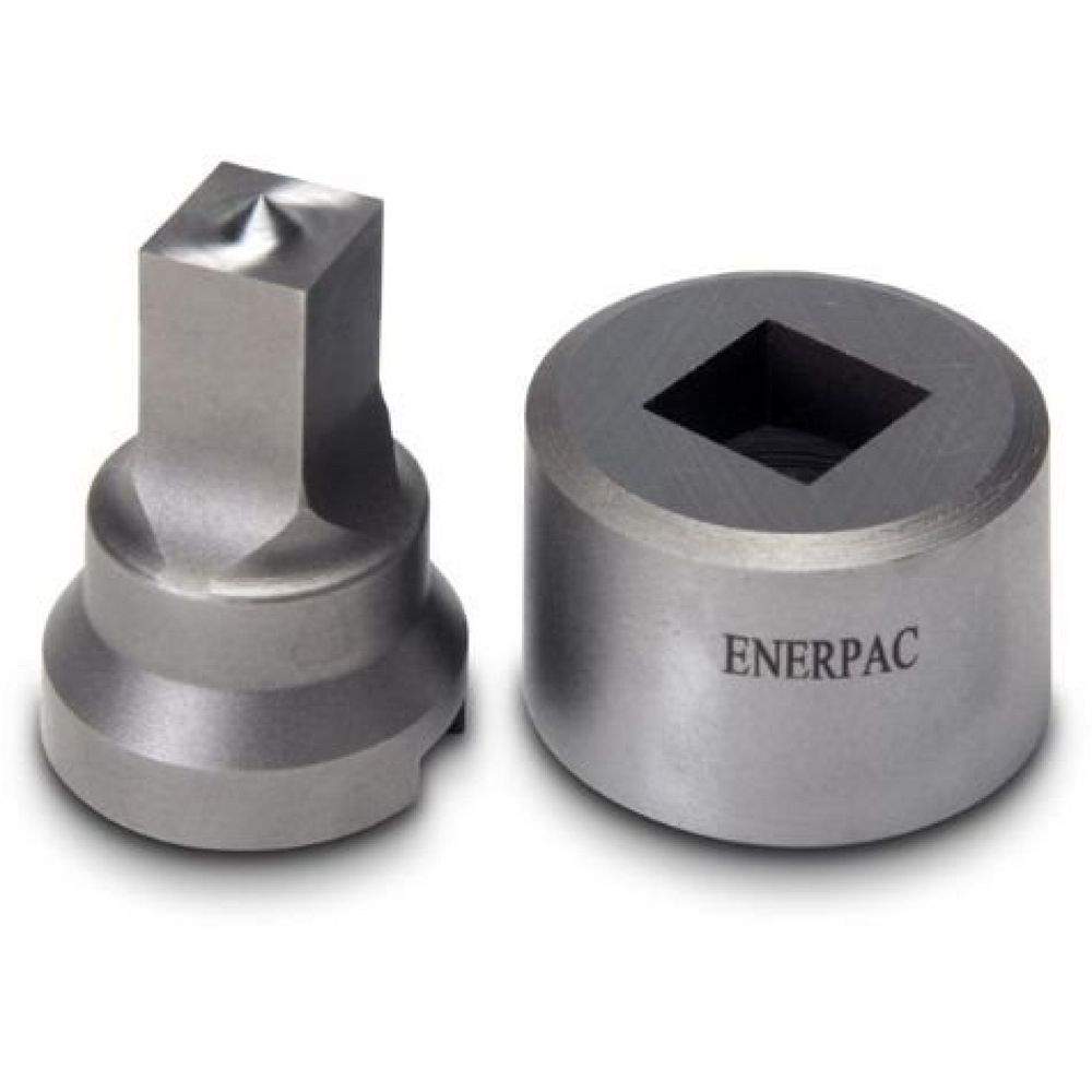 Enerpac SPD728, Punch and Die Set, Square Hole Shape
