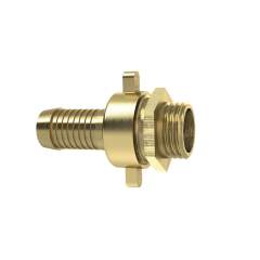 Riegler 146215.3/3 Stand pipe fitting G1/2 ETx13, nut 3/4, taper seat, Brass