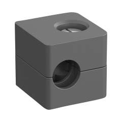 Stauff 1110015620. Komplettschelle Standard-Baureihe Gr. 1 Ø12mm Polyamid W3 Schlitzschraube gerippt, mit Vorspannung