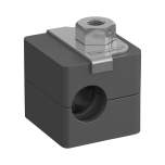 Stauff 1110005232. Clamp Assembly Standard Series Size 1 Ø6mm Polyamide W4 Safety Plate, Stacking Bolt Profiled, with Initial Tension