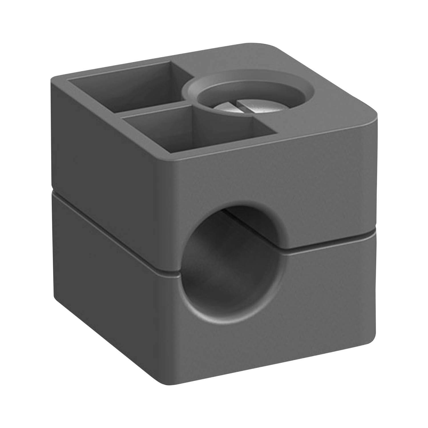 Stauff 1110005154. Clamp Assembly Standard Series Size 1 Ø6mm Polyamide W3 Slotted Head Screw Smooth,without Initial Tension