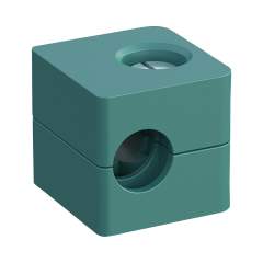 Stauff 1110001952. Clamp Assembly Standard Series Size 1 Ø10mm Polypropylene W3 Slotted Head Screw Profiled, with Initial Tension