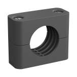 Stauff 1110001990. Clamp Assembly Standard Series Size 2 Ø15mm Polyamide W3 Slotted Head Screw Profiled, with Initial Tension