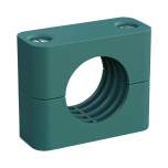 Stauff 1110001961. Clamp Assembly Standard Series Size 2 Ø14mm Polypropylene W3 Slotted Head Screw Profiled, with Initial Tension