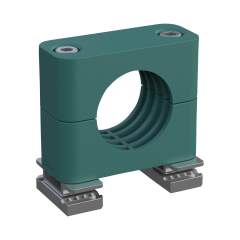 Stauff 1110028492. Clamp Assemblies Standard Series Size 2 Ø16mm Polypropylene W3 Socket Cap Screw Channel Rail Adaptor