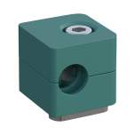 Stauff 1110013081. Komplettschelle Standard-Baureihe Gr. 1 Ø6mm Polypropylen W3 IS-Schraube Tragschienenmutter