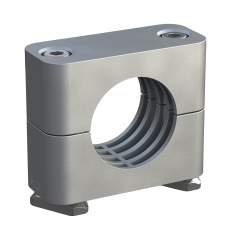 Stauff 1110026187. Komplettschelle Standard-Baureihe Gr. 2 Ø16mm Aluminium W3 IS-Schraube Tragschienenmutter