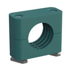 Stauff 1110014799. Clamp Assemblies Standard Series Size 3 Ø22mm Polypropylene W3 Slotted Head Screw Hexagon Ral Nut