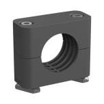 Stauff 1110014928. Clamp Assemblies Standard Series Size 5 Ø33,7mm Elastomer W5 Socket Cap Screw Hexagon Ral Nut