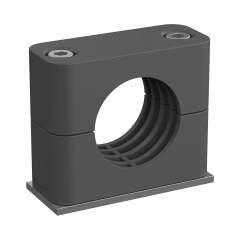 Stauff 1110014810. Clamp Assemblies Standard Series Size 2 Ø10mm Polyamide W10 Socket Cap Screw Weld Plate, short