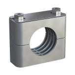 Stauff 1110002465. Clamp Assembly Standard Series Size 3 Ø20mm Aluminium W3 Safety Plate, Stacking Bolt Profiled, with Initial Tension