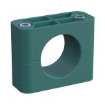 Stauff 1110002057. Komplettschelle Standard-Baureihe Gr. 1a Ø12mm Polypropylen W3 IS-Schraube glatt, ohne Vorspannung