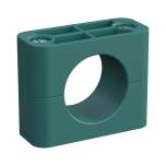 Stauff 1110001983. Clamp Assembly Standard Series Size 4 Ø30mm Polypropylene W3 Slotted Head Screw Smooth,without Initial Tension