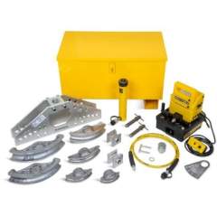 Enerpac STB101E, Pipe Bender Set with Cylinder and Electric Pump 230 V, up to 2 in Pipe
