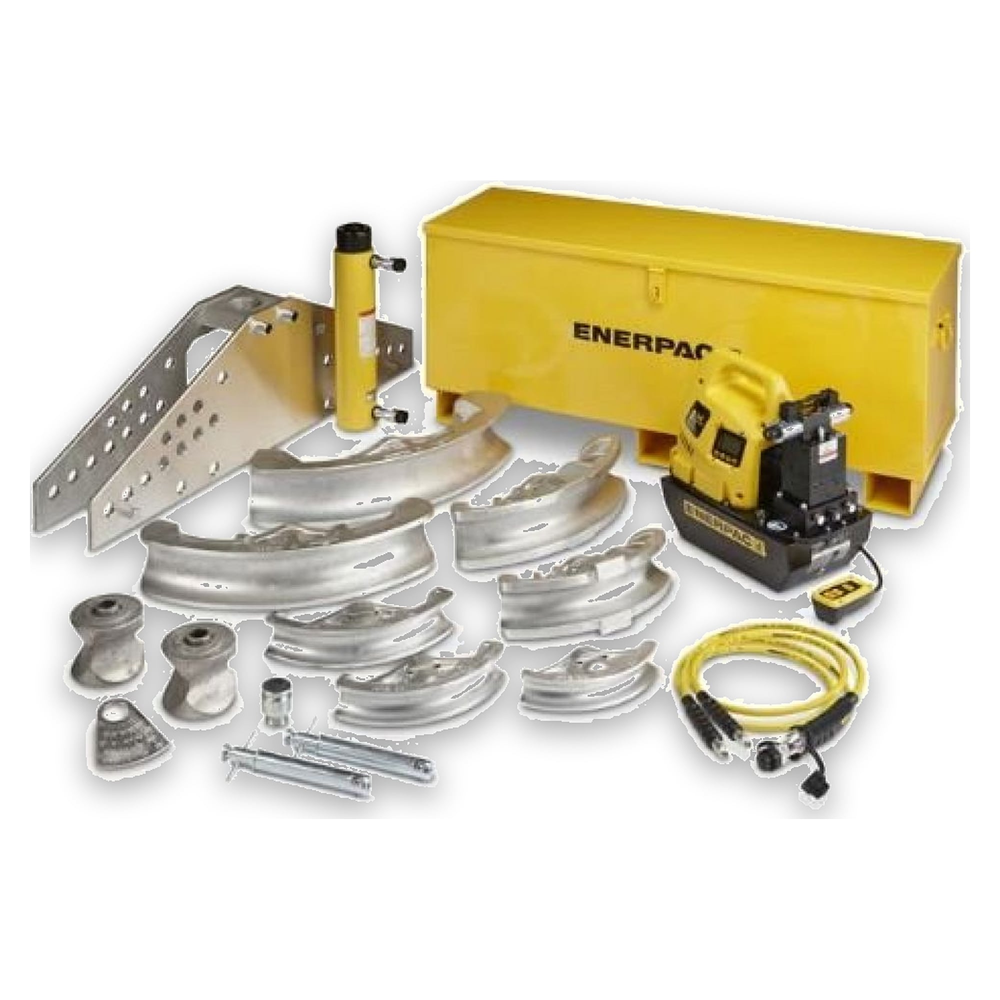 Rohrbieger-Set mit Elektropumpe (230 V), bis 4 Zoll Rohr - Enerpac STB202E