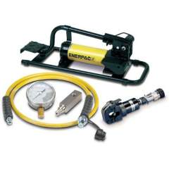 Enerpac STC1250FP, 20 Ton Capacity, Self-Contained Hydraulic Cutter Set with Foot Pump